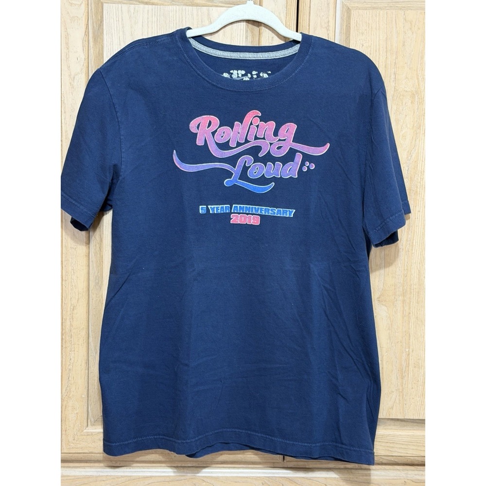Rolling Loud 2019 Miami Garden Tour TShirt  Sz L Hard Rock Stadium Anniversary